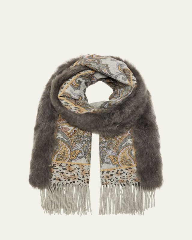 Double-Face Cashmere Stole